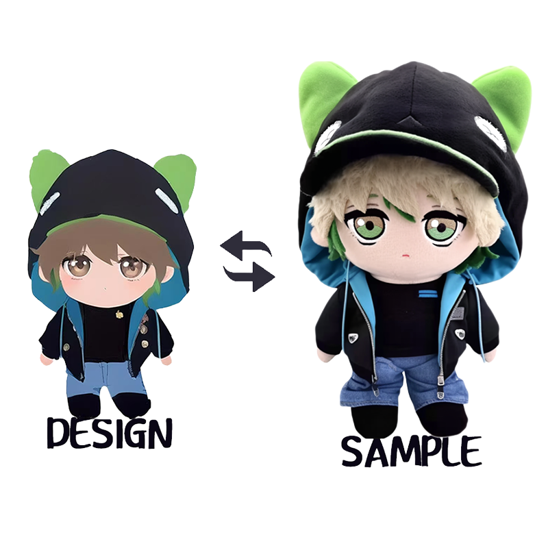 Aangepaste pluche poppen Aangepaste pluche poppen